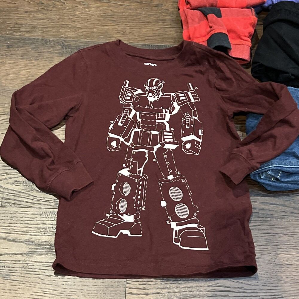 Boys Size 6T Fall Winter BUNDLE Crewcuts Pjs Nike Hoodie Disney Yoda And Misc - Picture 5 of 9